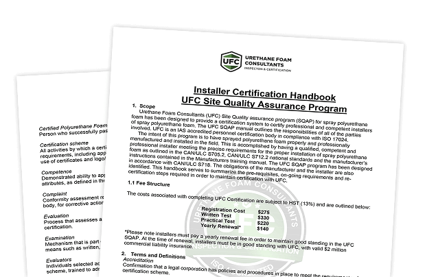 Manuel de l'installateur UFC